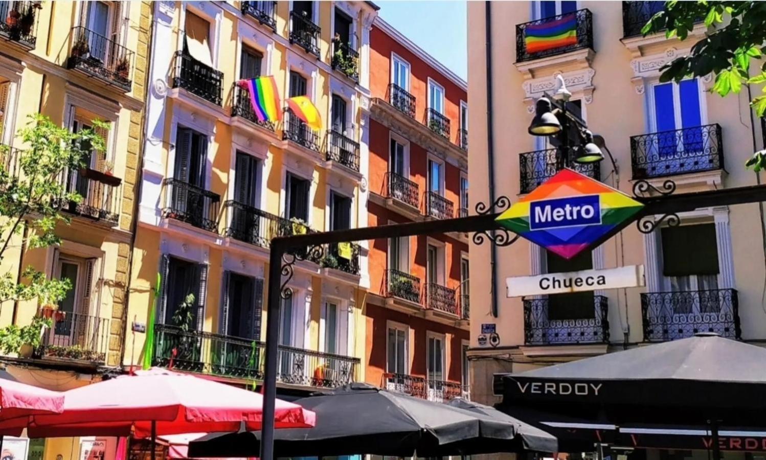 Downtown Apt 1Hab Para 3Pax En La Plaza De Chueca Мадрид Экстерьер фото